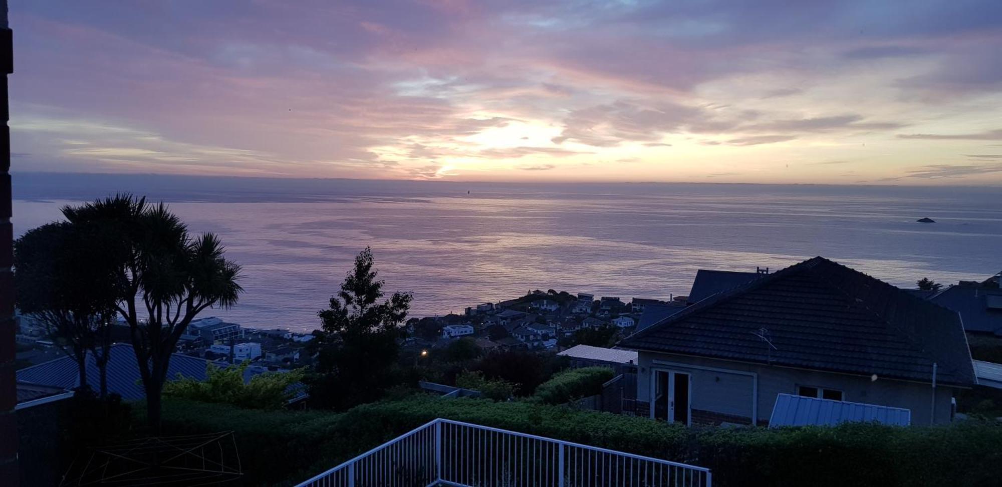 Rosemount B&B By The Sea St Clair Dunedin Eksteriør billede