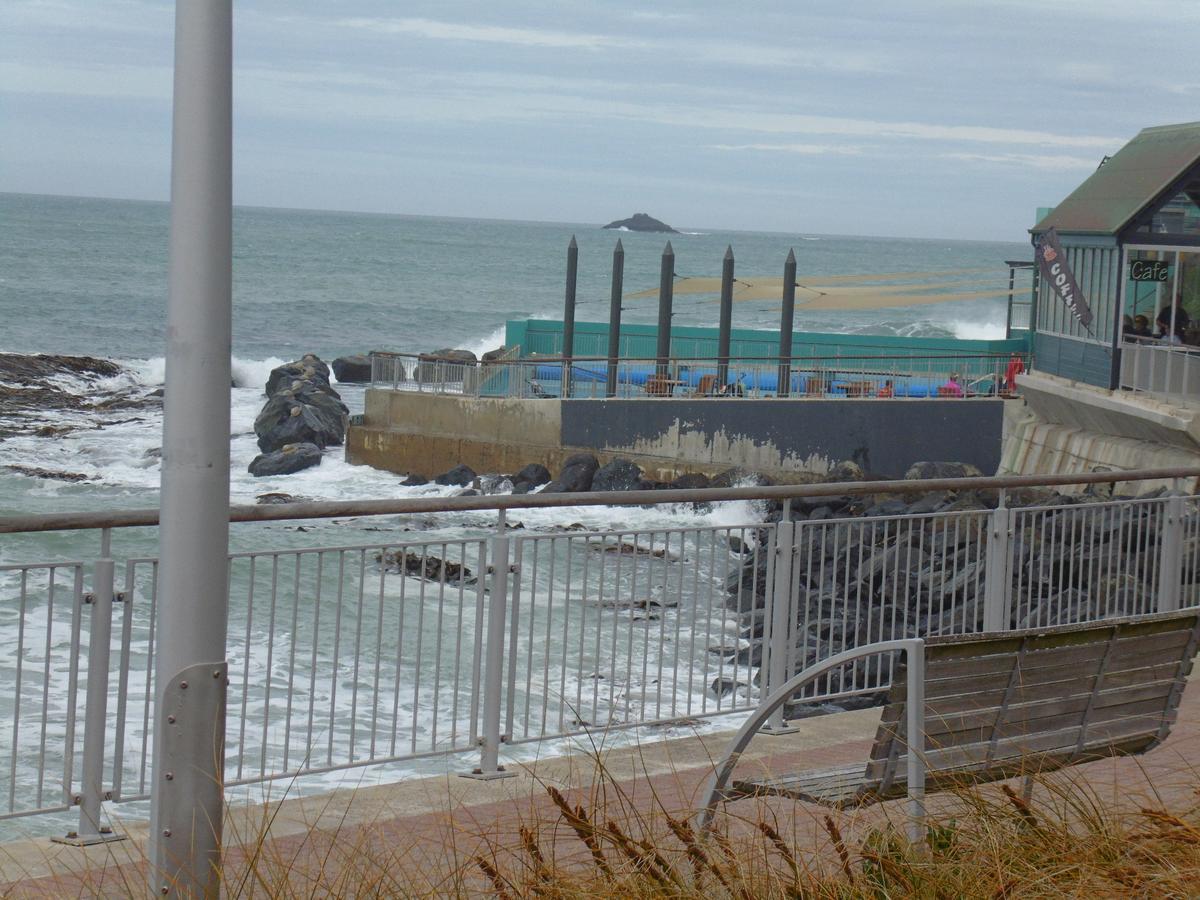 Rosemount B&B By The Sea St Clair Dunedin Eksteriør billede